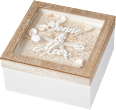 Aufbewahrungsbox mit Glasdeckel "Sonne & Meer" Dekorieren & Einrichten