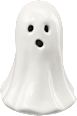 Keramikgeist mit Mund, weiß Dekorieren & Einrichten
