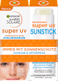 Sonnenfluid Gesicht Hyaluron  + Sonnenstick Gesicht, super UV, LSF 50+ Garnier Ambre Solaire