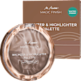 Bronzer & Highlighter Palette Waterproof Bombshell M. Asam