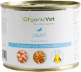 Nassfutter Katze mit Geflügel, Light low calorie, Multipack (6x200 g) OrganicVet