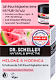 Schützende Feuchtigkeitscreme Melone & Moringa Dr. Scheller