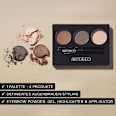 Augenbrauenpuder Set Eye Brow Kit 2 Medium Dark ARTDECO
