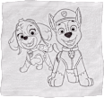 Badeseifen Stifte + Handtuch 5tlg. Paw Patrol