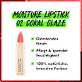 Lippenstift Moisture 02 Coral Glaze SANTE NATURKOSMETIK
