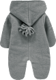 Baby Overall, Gr. 62, mit Baumwolle, grau bellybutton mother nature & me