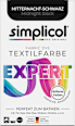 Textilfarbe expert Mitternacht- Schwarz Simplicol