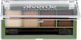 Paleta senčil za veke QUATTRO 37 Chocolate alverde NATURKOSMETIK