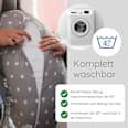 Stillkissen grau Motiv Sterne Hobea