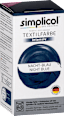 Vopsea textile intensiv albastru închis simplicol