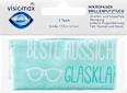 Mikrofaser Brillenputztuch Äuglein ODER Durchblick VISIOMAX