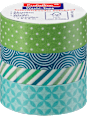 Washi Tape "grün/blau" Profissimo