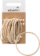 Gumki do włosów, cienkie, blond ebelin