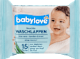 Waschlappen feucht babylove