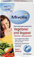 Vegetarier und Veganer Vitamine + Mineralstoffe, Tabletten 30 St. Mivolis