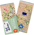 Chusteczki higieniczne z recyklingu, 4-warstwowe, 15x10 szt. Soft&Sicher