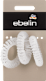 Spiral Haargummi Matt-Optik transparent ebelin