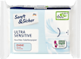 Feuchtes Toilettenpapier Ultra Sensitive  Sanft&Sicher
