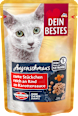 Nassfutter Katze mit Rind & Karottencremesauce, Augenschmaus Dein Bestes