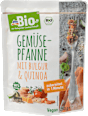 Gemüsepfanne mit Bulgur und Quinoa dmBio