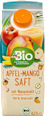 Direktsaft, Apfel-Mango mit Mangomark dmBio