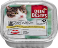 Nassfutter Katze sensitive 1+ reich an Truthahn klassisch Dein Bestes