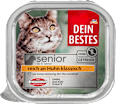 Nassfutter Katze reich an Huhn, Senior  Dein Bestes