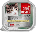 Nassfutter Katze sensitive reich an Truthahn  Dein Bestes