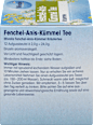 Kräutertee, Fenchel- Anis- Kümmel Tee  (12 x 2,0 g)  Mivolis