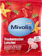 Glukozowe lizaki o smaku truskawkowo-waniliowym dla dzieci Mivolis