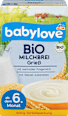 Bio Milchbrei Grieß ab dem 6. Monat babylove