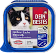Nassfutter Katze reich an Lachs Dein Bestes