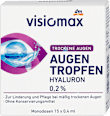 Augentropfen mit Hyaluron VISIOMAX