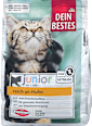 Krmivo pre mačky s kuracím mäsom junior  Dein Bestes
