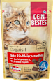 Snack für Katzen, Exquisit zarte Rindfleischstreifen Dein Bestes