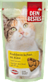 Sajtos jutalomfalatkák macskáknak kalciummal Dein Bestes