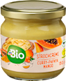 Bio veganski namaz s papajo, mangom in karijem v prahu dmBio