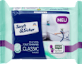 Feuchtes Toilettenpapier Classic Sensitive  Sanft&Sicher