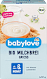 Abendbrei Milch Grieß ab dem 6. Monat babylove