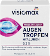 Augentropfen mit 0,2% Hyaluron, ohne Konservierungsmittel VISIOMAX