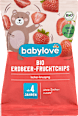Kindersnack Bio Erdbeer-Fruchtchips ab 4 Jahren babylove