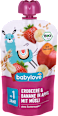 Purea di frutta - fragola, mela e cereali integrali babylove