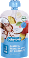 BIO kašica u vrećici sa bananom, ananasom, jabukom i kokosovim mlijekom, 12+ mj. babylove