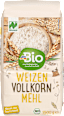 Weizenmehl Vollkorn dmBio