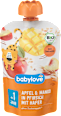 Mus jabłko brzoskwinia mango z owsem od 1 roku babylove