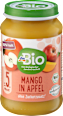 Voćna kašica za djecu – mango i jabuka, 5+ mj. dmBio