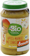 Omogeneizzato di mela e mango con semolino di farro dmBio