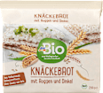 Celozrnný knäckebrot z raže a špaldy dmBio