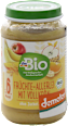 Omogeneizzato con frutta mista e cereali integrali dmBio