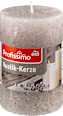 Rustikkerze helles taupe 100/68 Profissimo